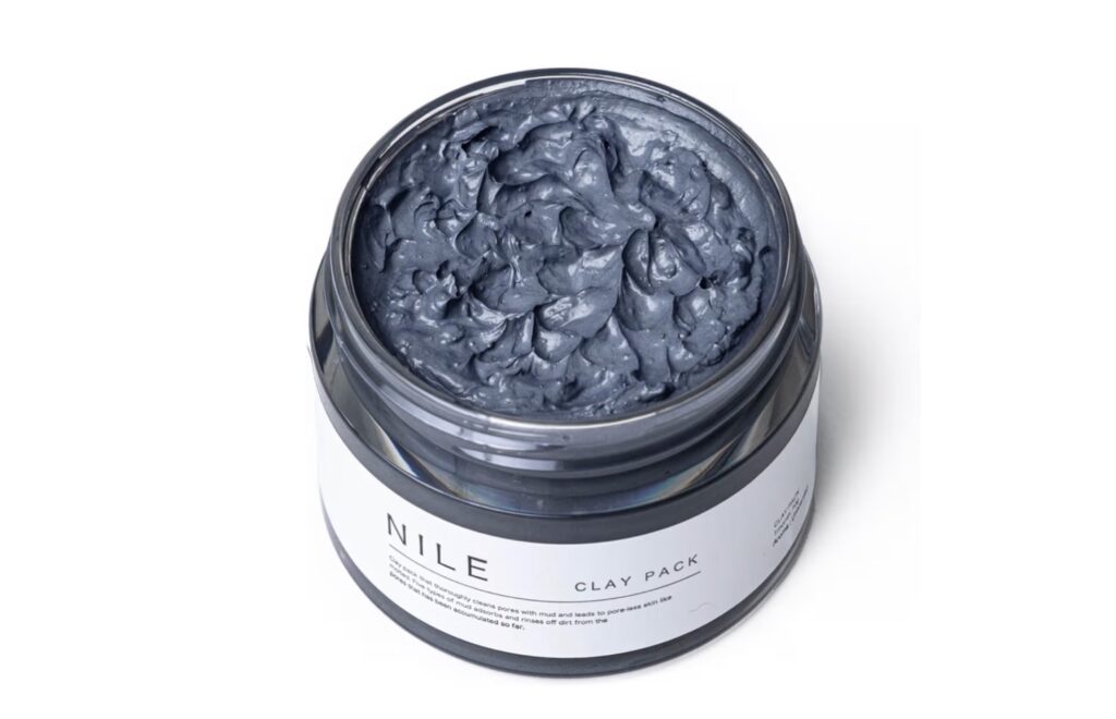 メンズの毛穴ケアで、洗い流すパックを使ってケアしたい人向けに商品を紹介する画像